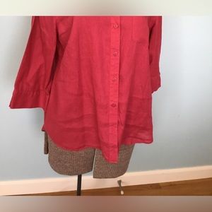 Great Red Chico’s Top!